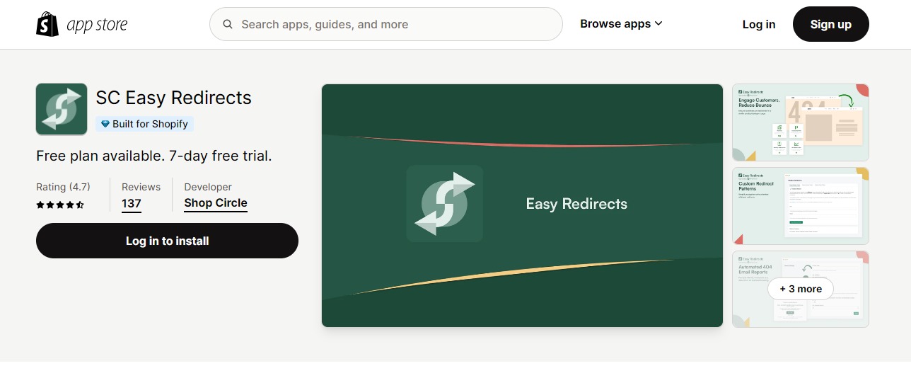 SC Easy Redirects